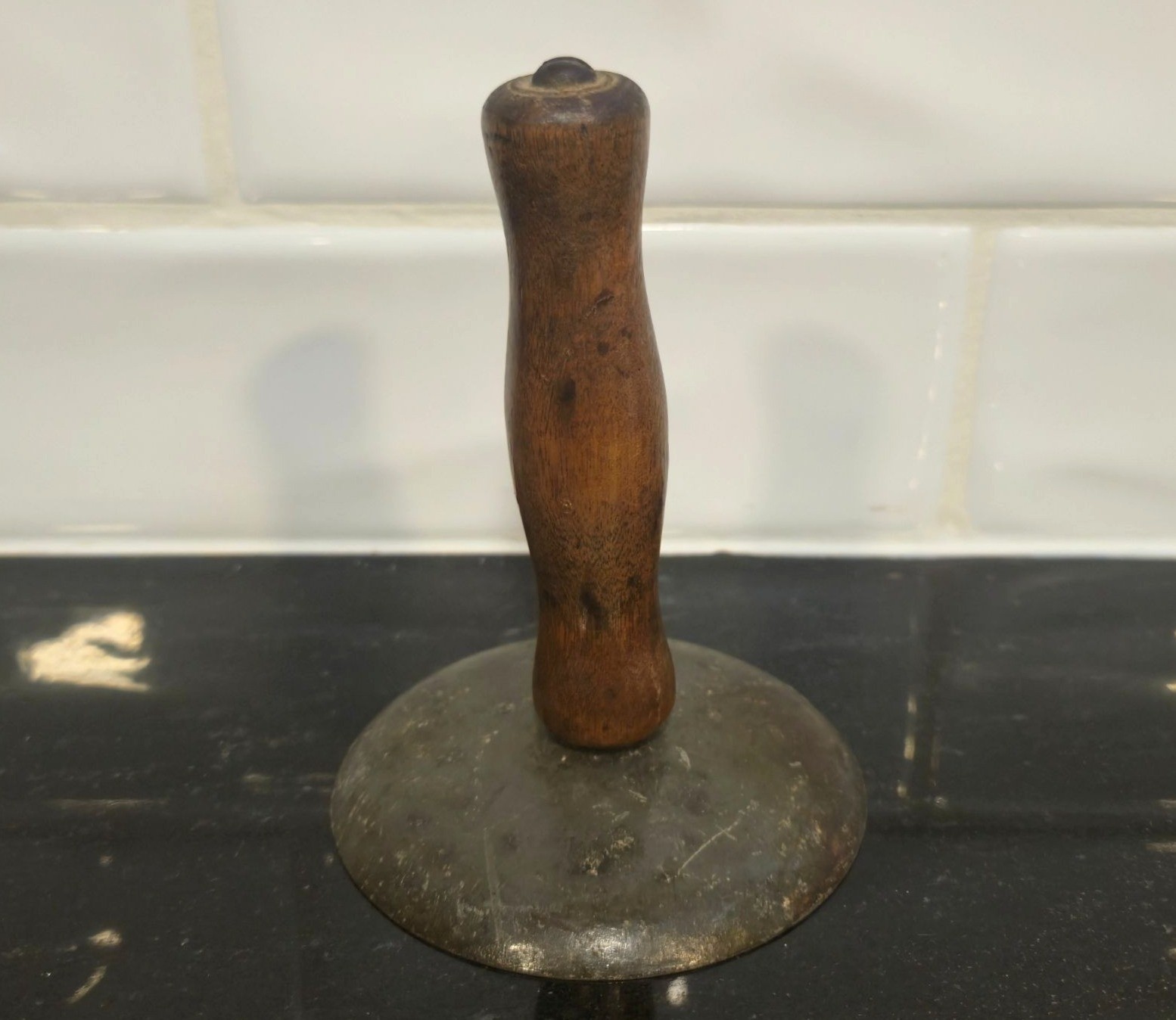 Vintage Pig Hog Hide Scraper Primitive Farm Tool Farmhouse  rustic accents Decor