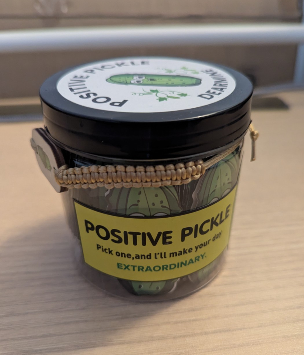 Positive Pickle Affirmation Jar Gift Set New In Box Positive Inspiration