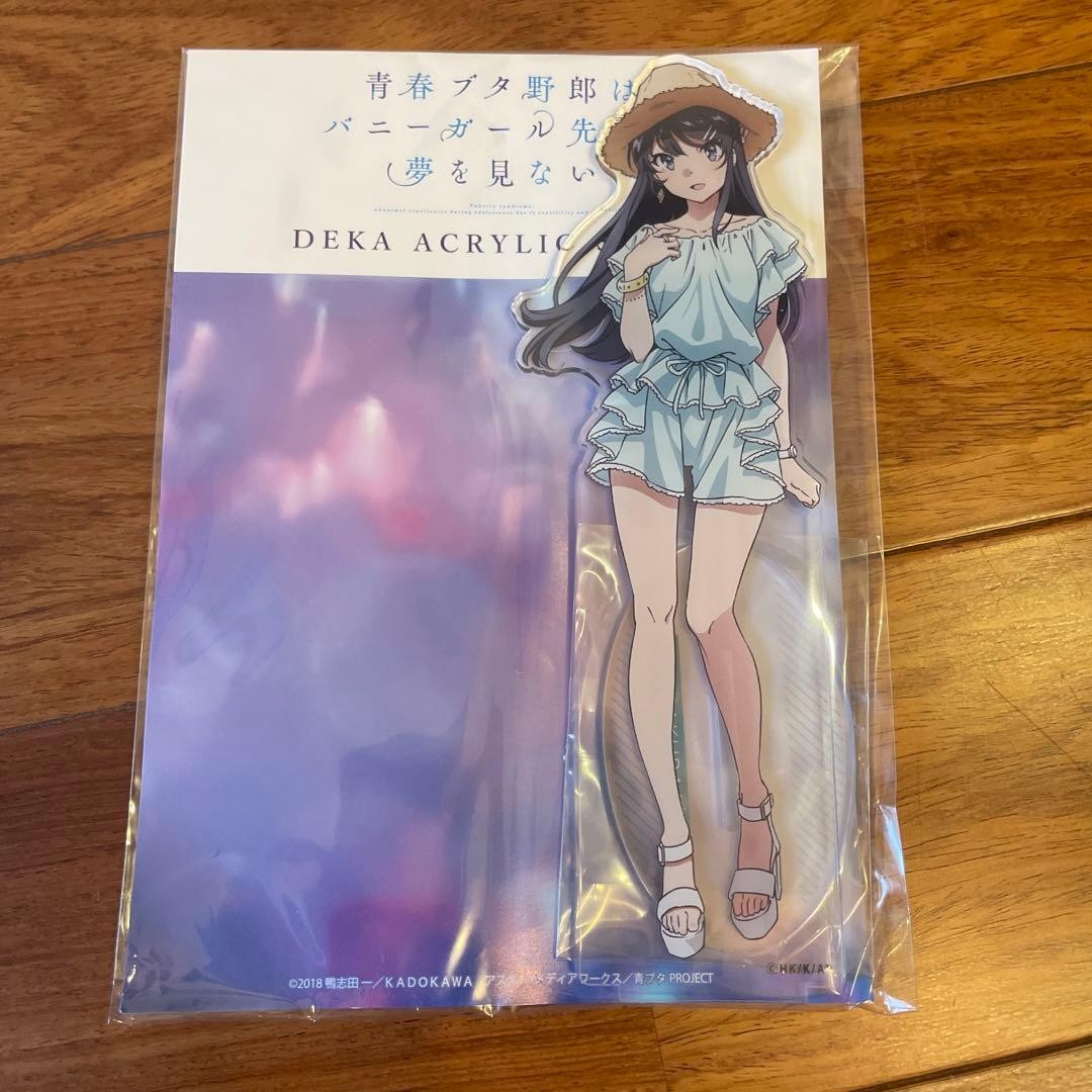 Aobuta Mai Sakurajima Acrylic Stand Limited Rare Anime Bunny Girl Condition