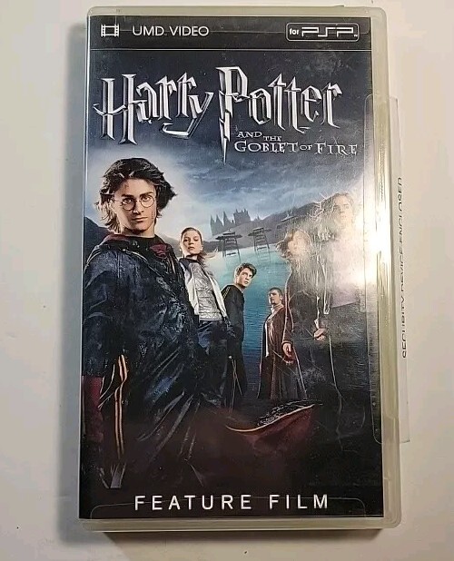 Harry Potter and the Goblet of Fire UMD Movie Sony PSP Video Disc Tested
