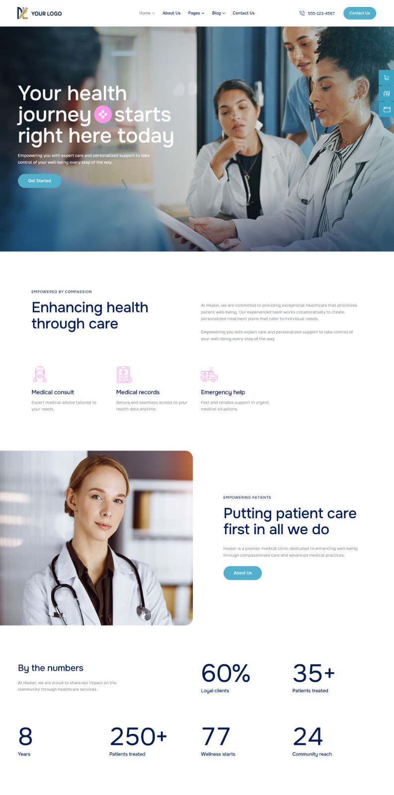 Professional Dental & Medical Clinic Website Business – Patient Ready