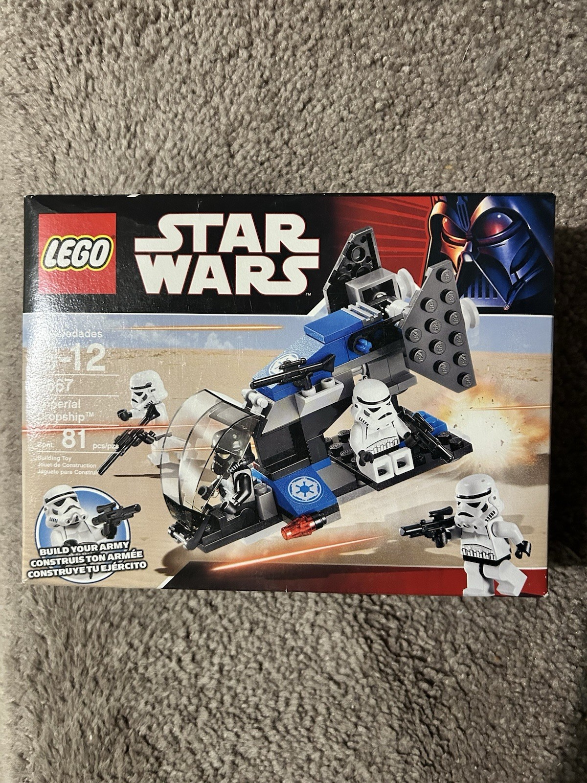 LEGO 7667 - Staw Wars: Imperial Dropship Retired - Unopened (Box Imperfections)