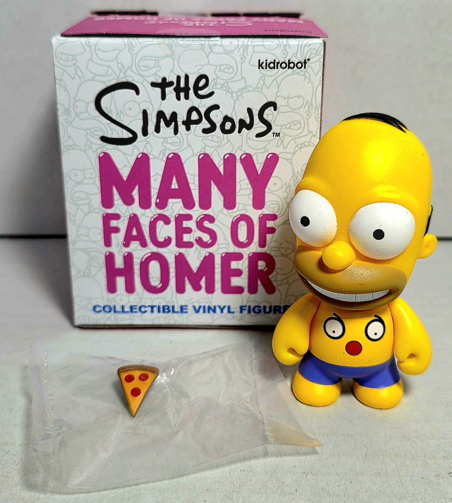 Kidrobot The Simpsons Many Faces Of Homer PIZZA BELLY HOMER