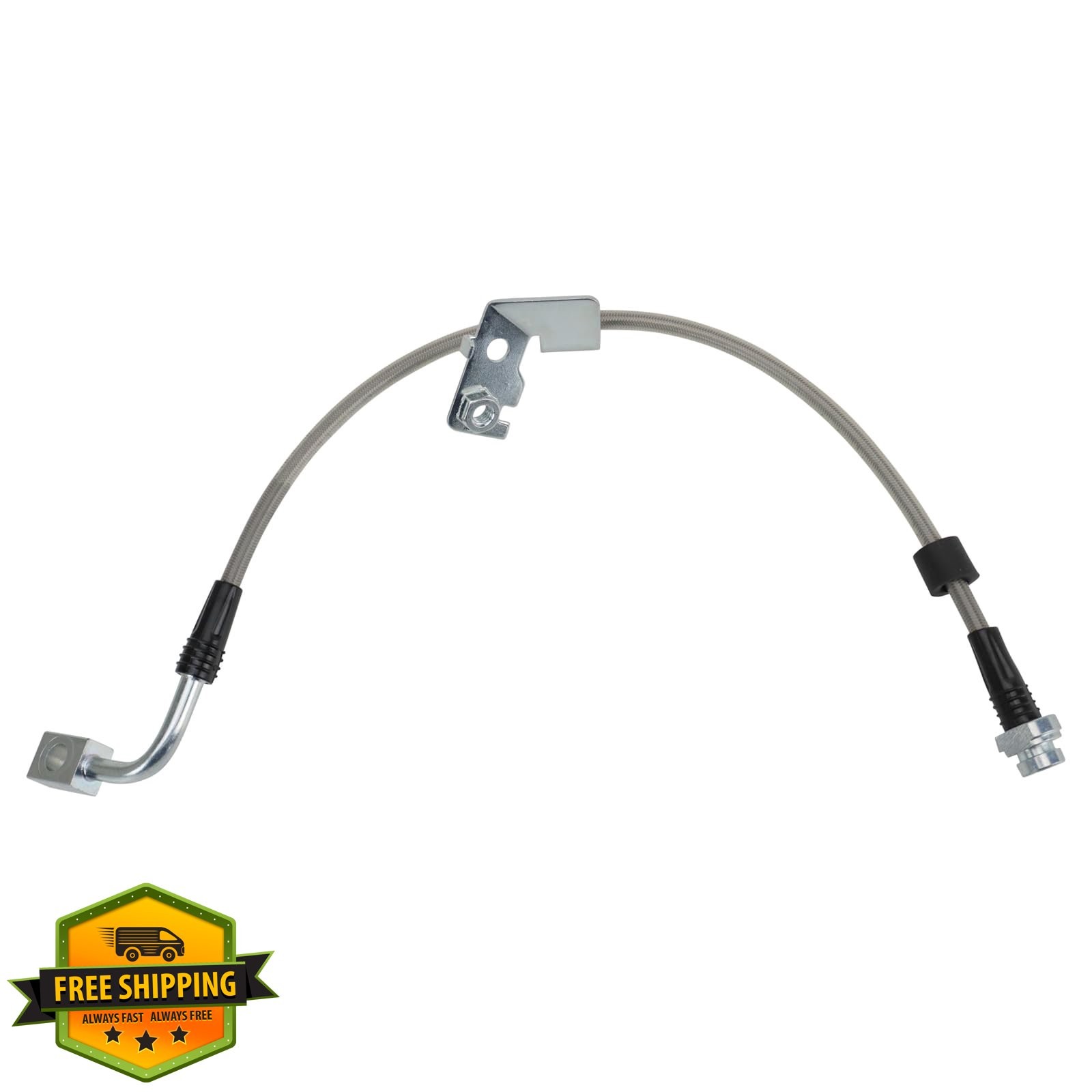 TRQ Front Performance Brake Hose 2009-2020 Dodge Journey