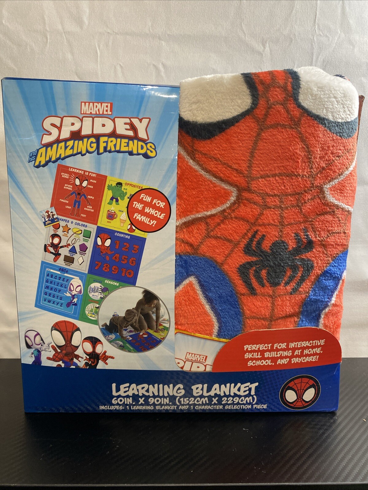 Spidey And His Amazing Friends Learning Blanket