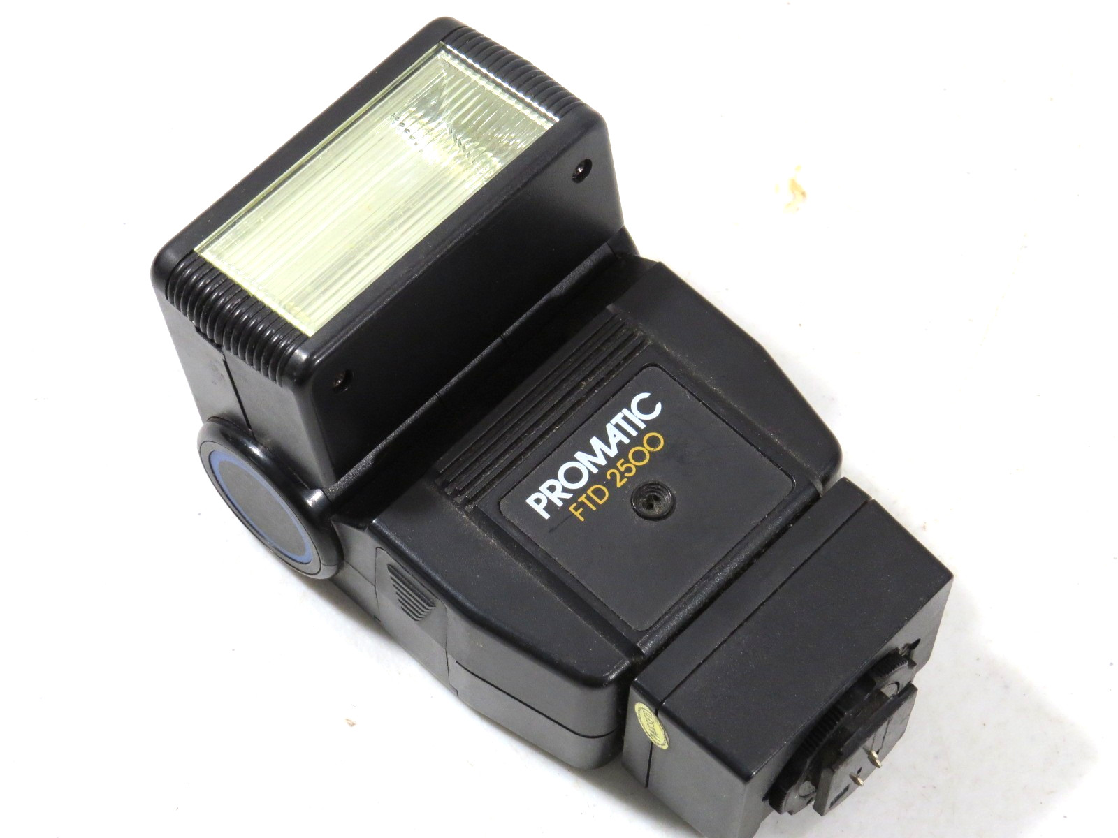 Promatic FTD 2500 Vintage Auto Hot Shoe Camera Flash Tested Works Great