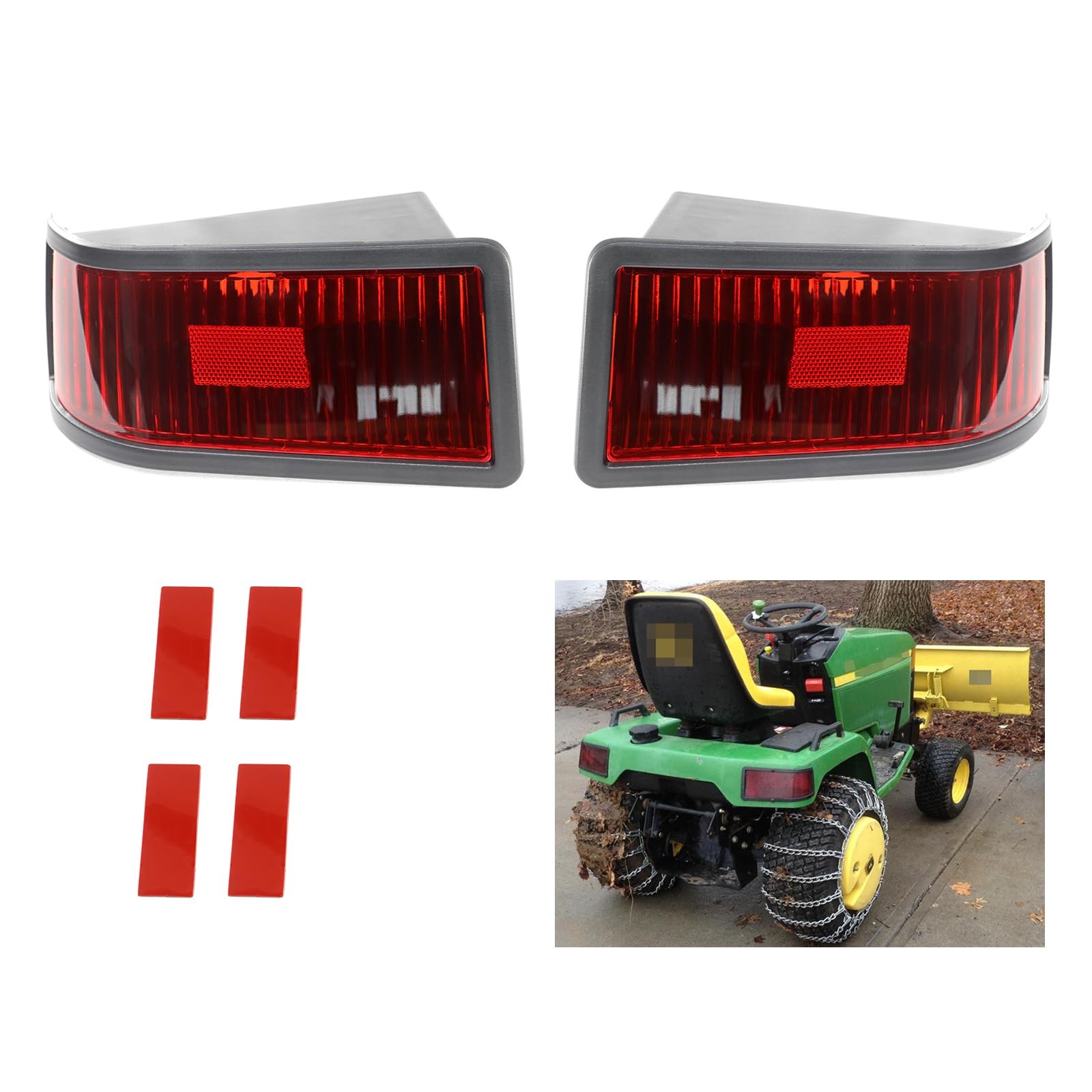 Tail Light Kit Red Lens Replacement for Models 415 425 445 455
