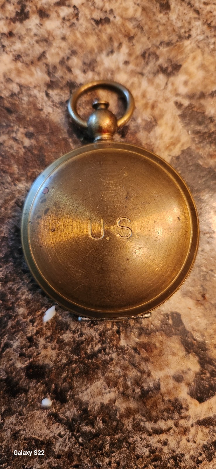 Old Pocket Watch Compass