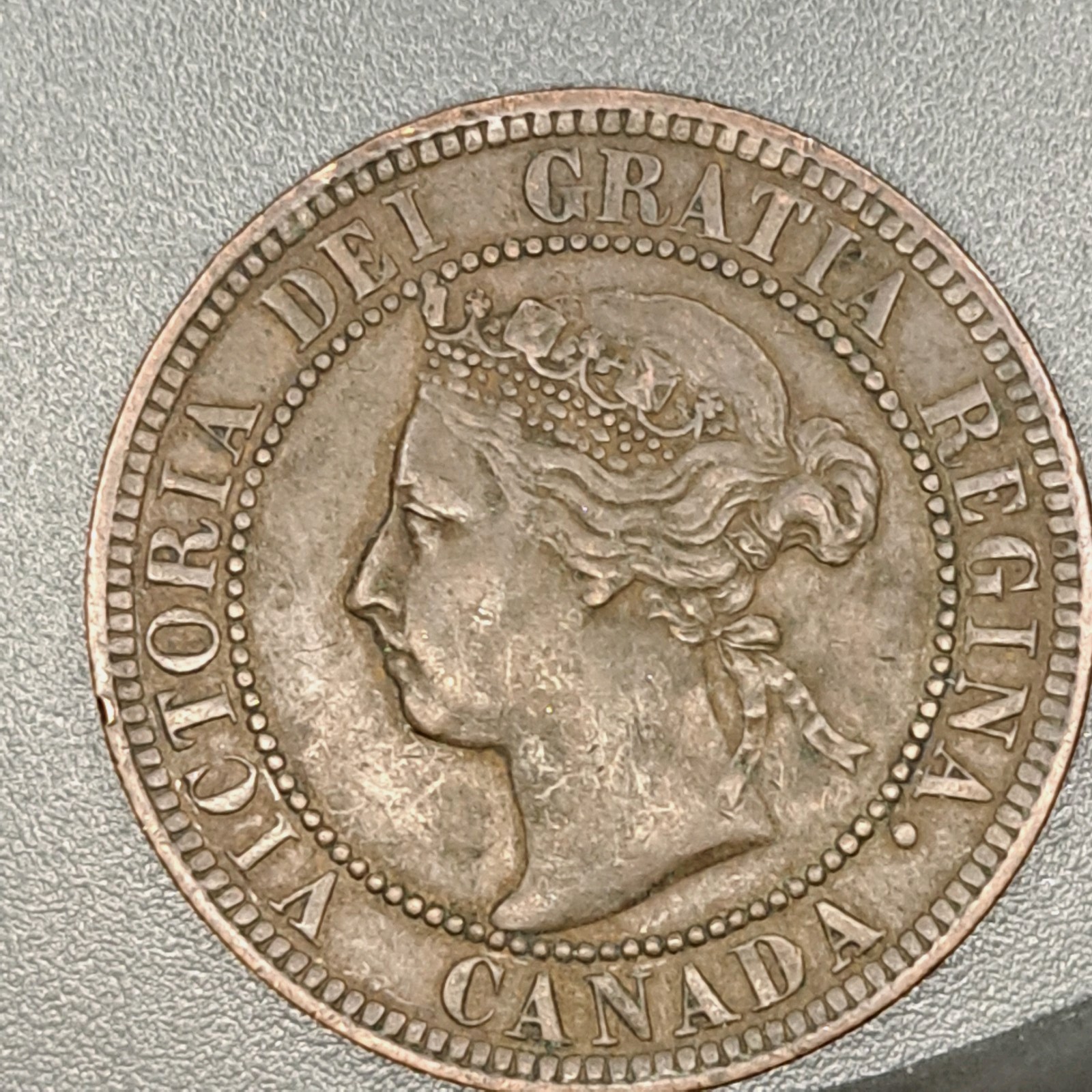 1901 Canada One Cent Coin 