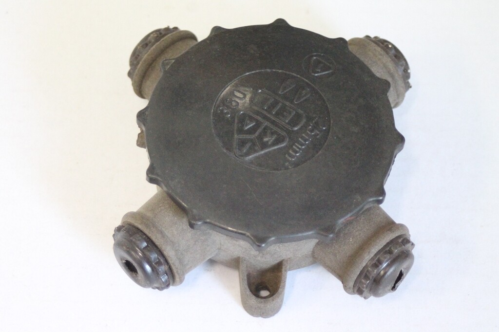 Old Bakelite Distributor socket Surface-mounted AP Art Deco Loft Design 4