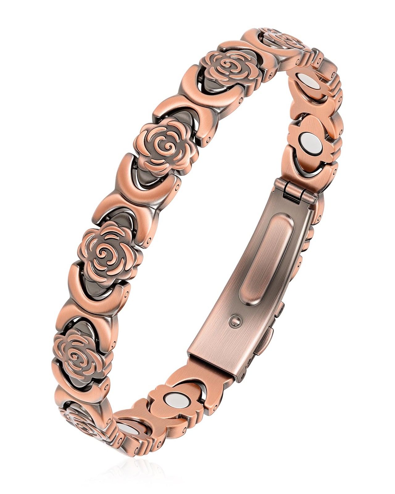 Copper Bracelets for Women, 99.99% Pure Copper Magnetic Bracelet, 3800 Gauss,...