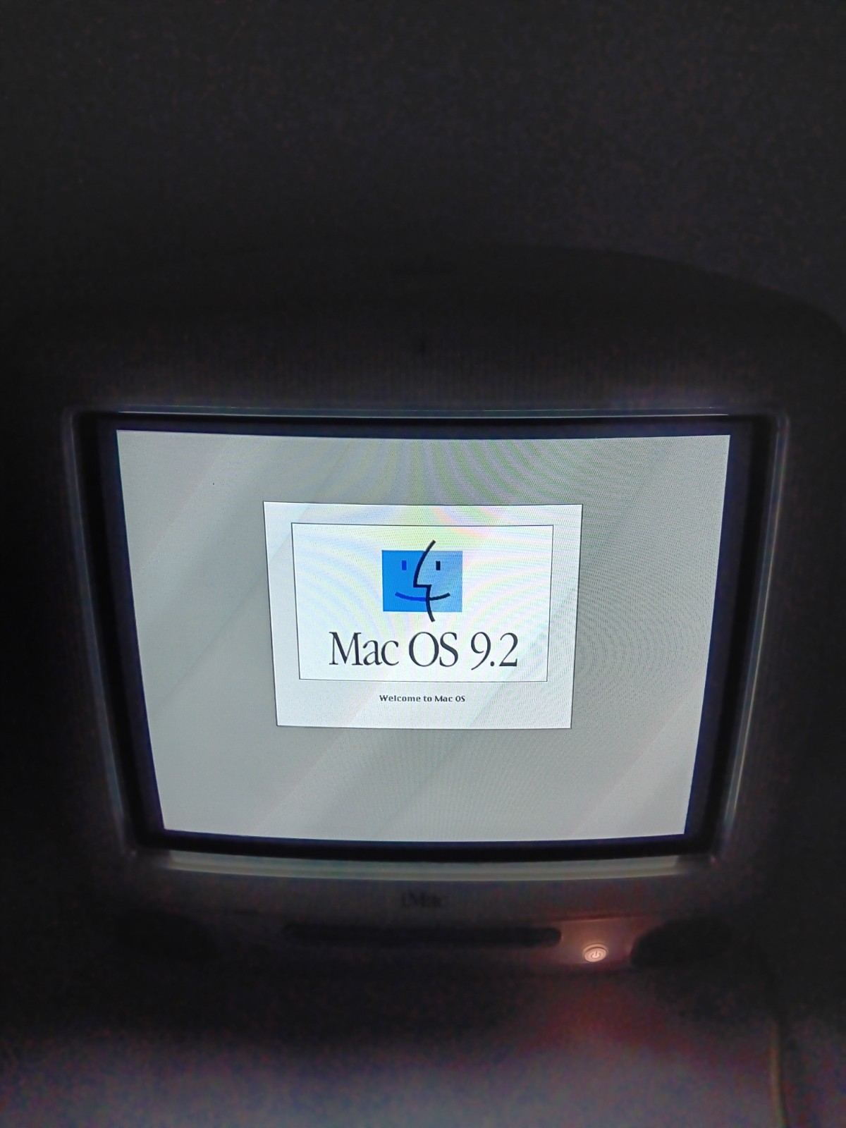 Vintage 2000 Apple iMac G3 M5521 Blue Clear  Tested Personal Computer