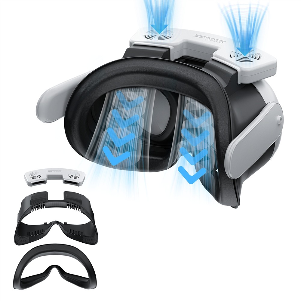 Cooling  with Fan for Meta  Adjustable Wind Speed  and Easy to Install VR1220