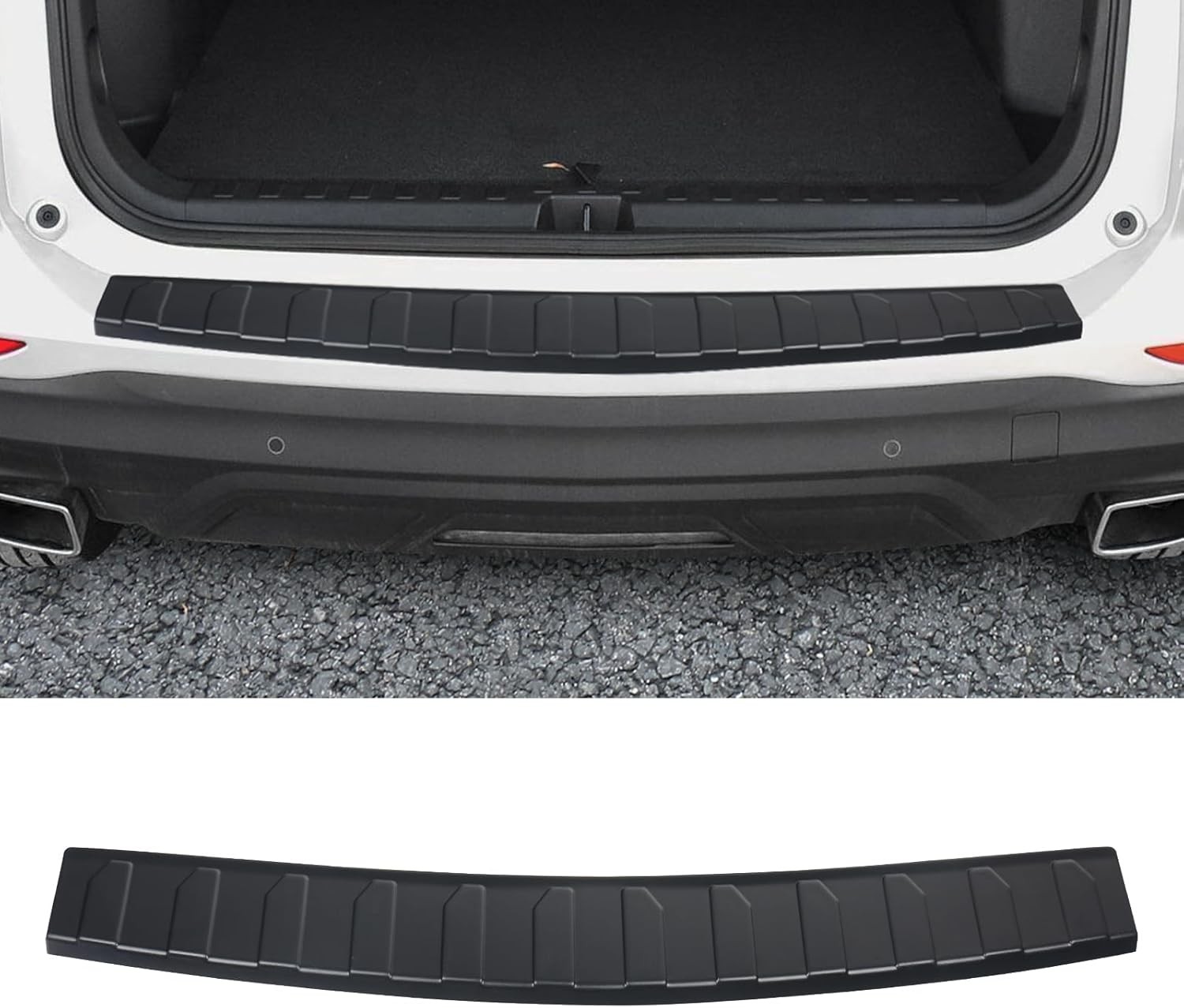  Exterior Rear Bumper Protector Compatible with for Chevy 2018-2024 Equinox