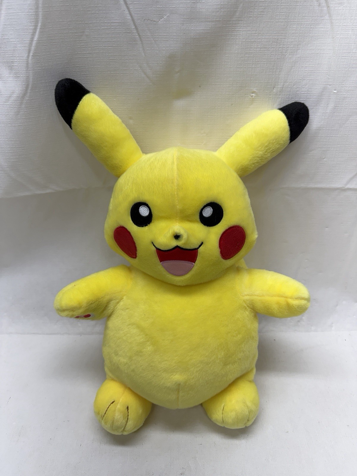 Pikachu Build A Bear Plush Stuffed Animal 18” 2022 Working Sound Box Pokémon