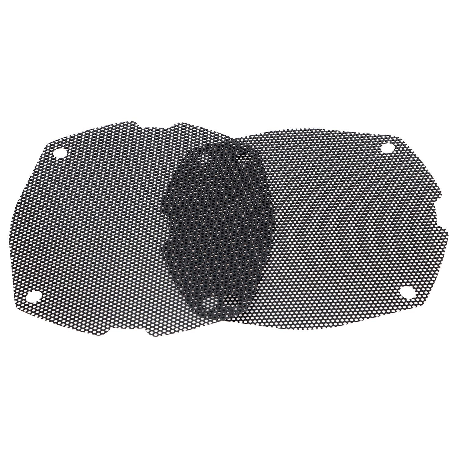 Front Mesh Speaker Grill Cover panels for Harley Touring Electra Glide FLHT S...