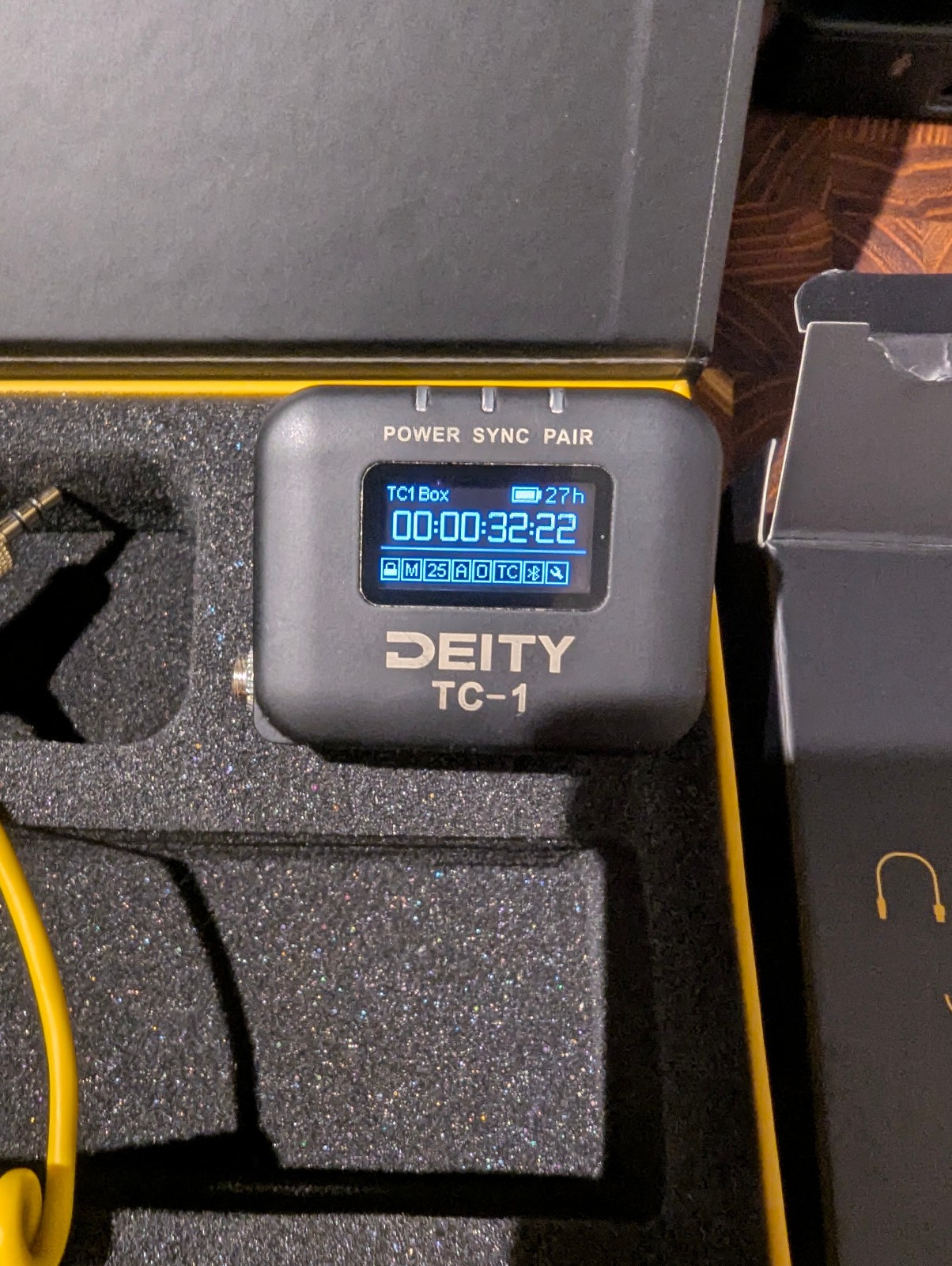 Deity TC-1 Wireless Timecode Box Generator. Bluetooth. All cables & box. MINT