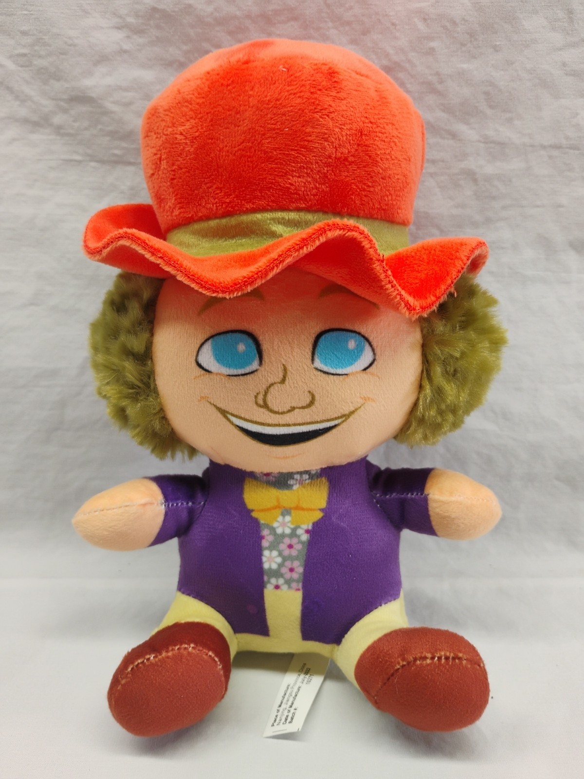Willy Wonka 8" Charlie & The Chocolate Factory Plush Toy