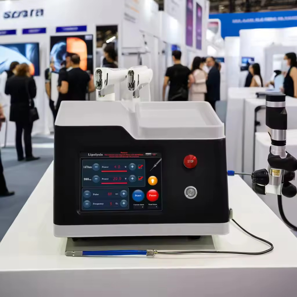 980+1470nm Diode Laser Face Lifting Wrinkle Remove Body Fiber Lipolysis Machine