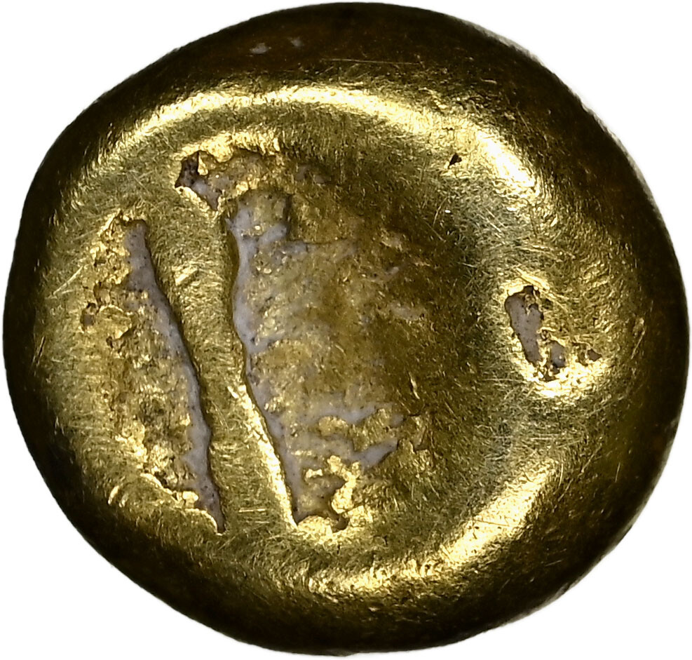 CELTIC - Northwest Gaul. Senones. GOLD 1/4 Stater. 100-60 BC "gallo-belgian  146