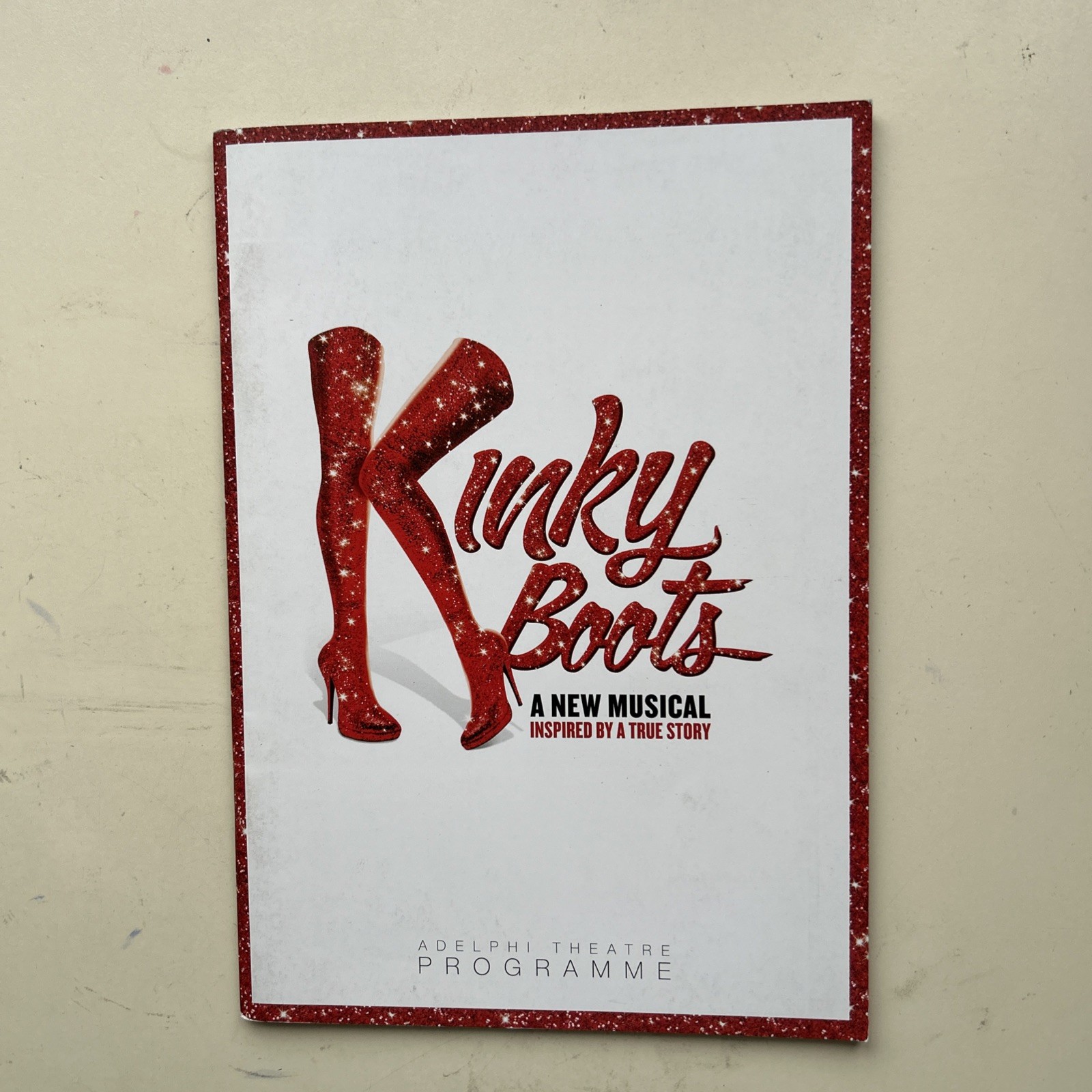KINKY BOOTS THE MUSICAL  Theatre PROGRAMME