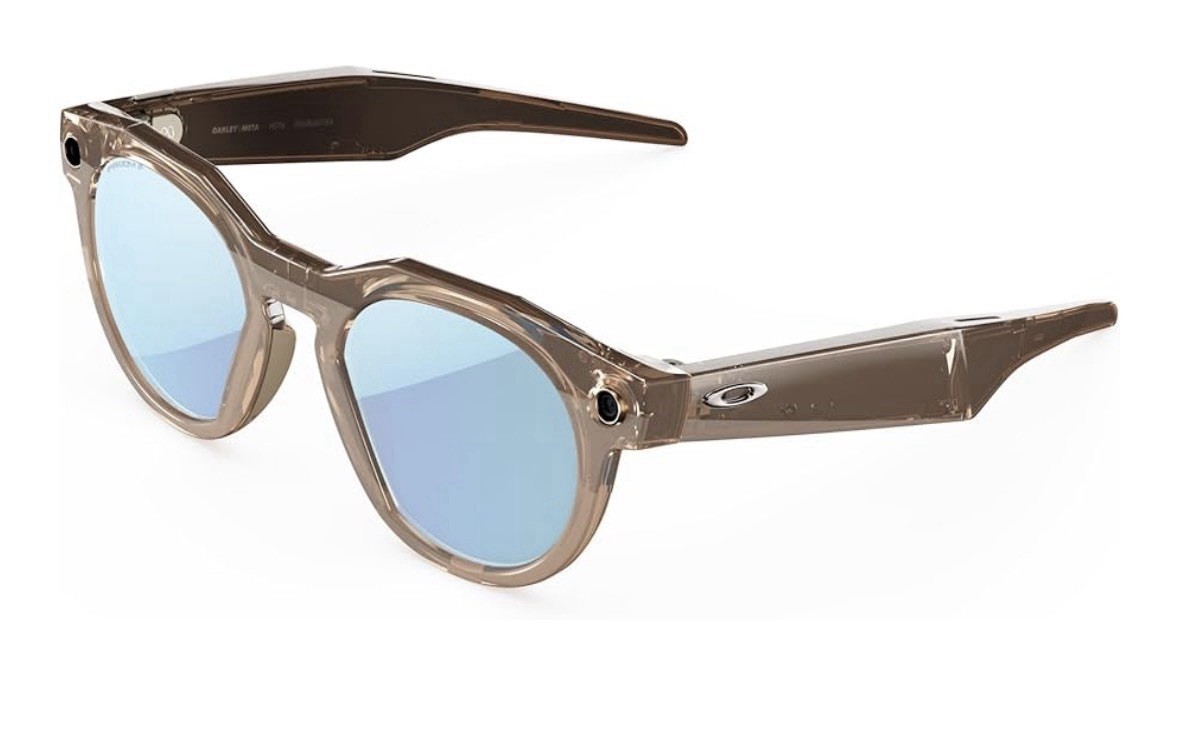 Oakley Meta HSTN Smoke Brown | Prizm Deep Water Polarized Lenses/No Box