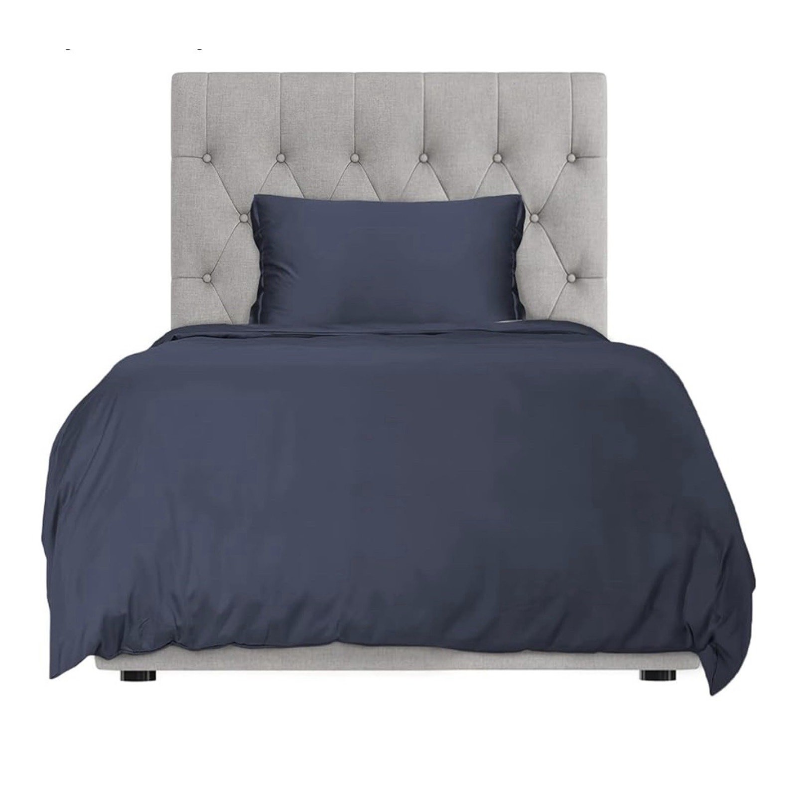 Hotel Sheets Direct Bamboo Navy Duvet Cover Bed Twin-XL New! ⚡️ Free Shipping