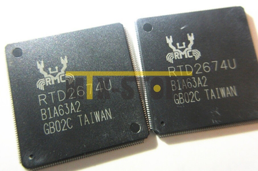 1PCS 100% New RTD2674U RTD2674U-GR QFP-216 Chipset *mz