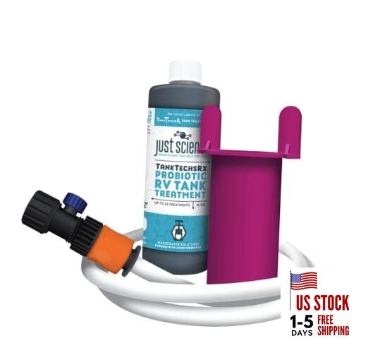  TankTechsRx Plugged RV Black Tank Kit 