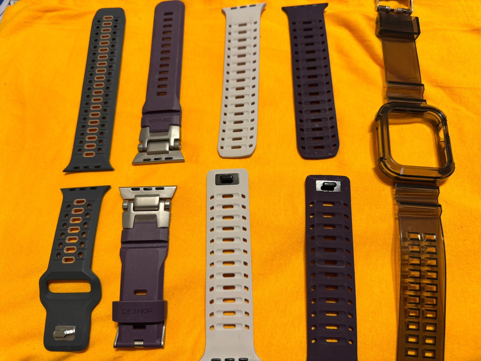 Apple Watch 10 46mm Bands - Lot of 5 New/excellent Condition