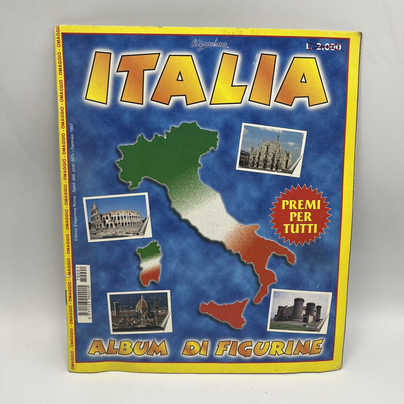 Italy | Incomplete Album Edigamma 1997