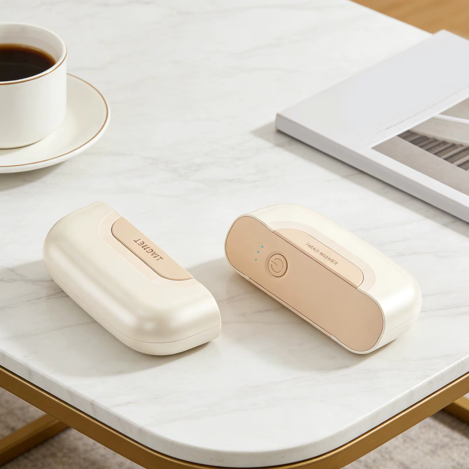 Magnetic Hand Warmers 2 in 1 Electric Thermostatic Portable Magnetic Power Bank 