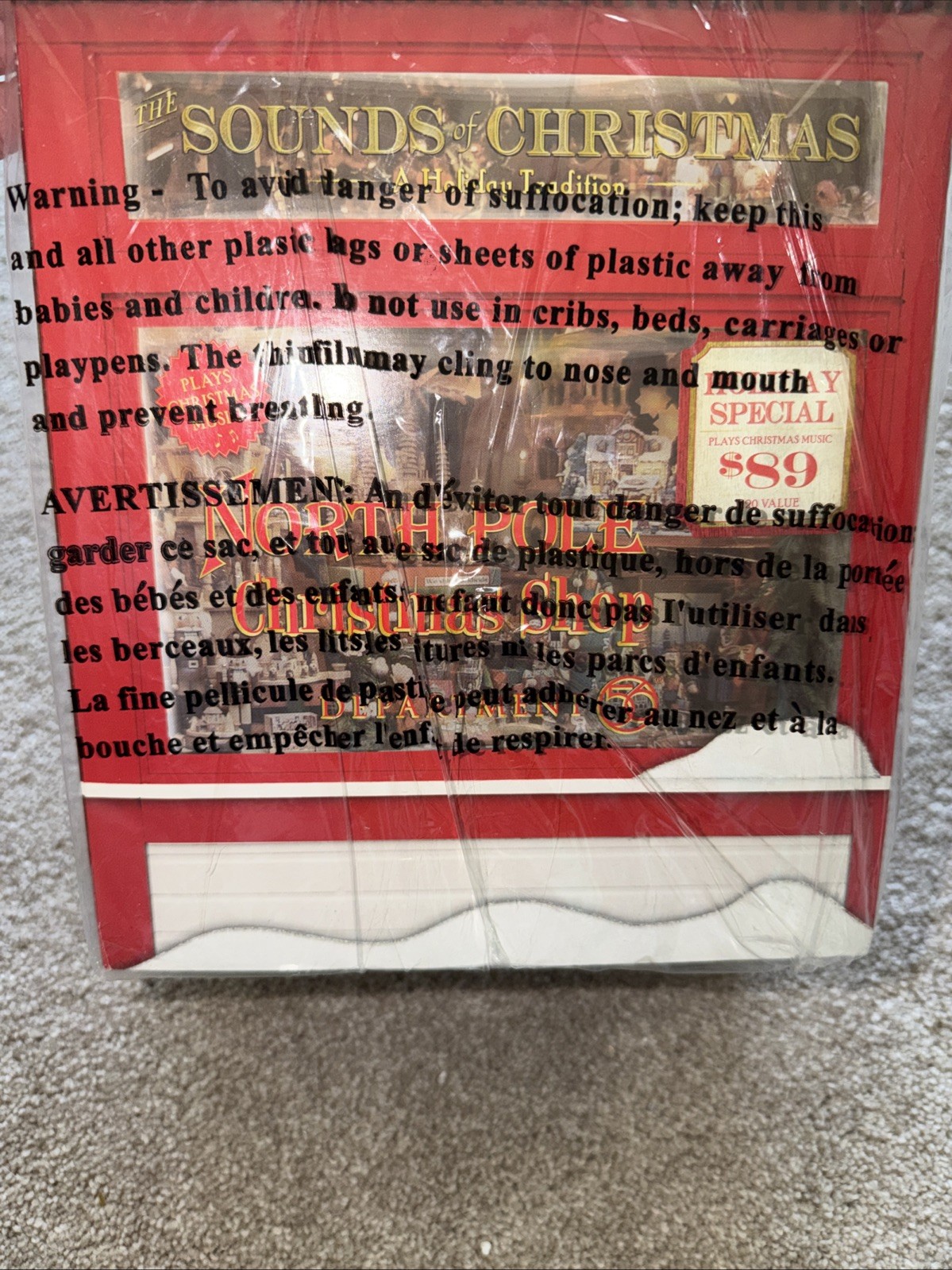 Dept 56 North Pole The Sounds Of Christmas Musical 2015 Nick’s Christmas Sealed