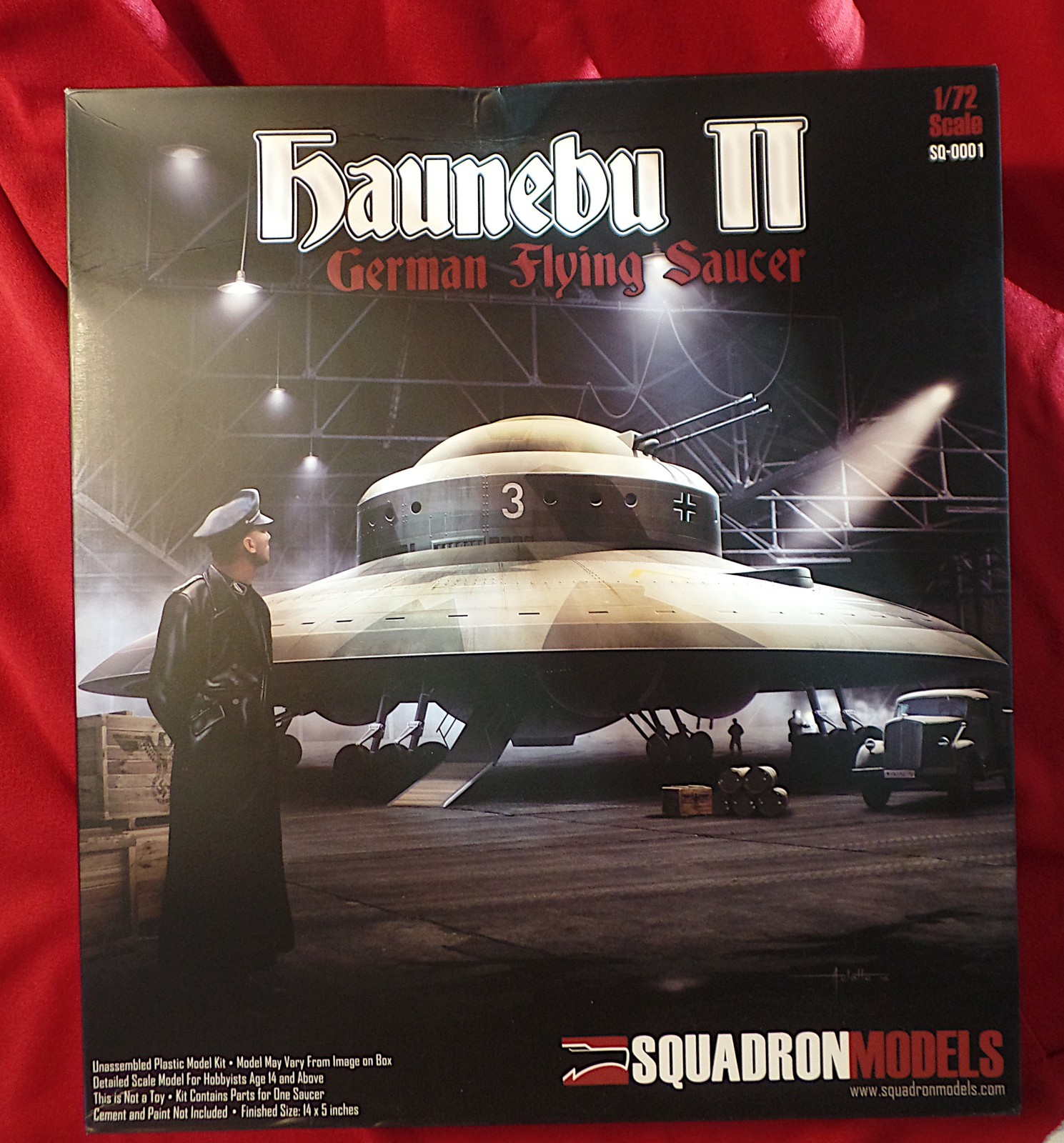 Squadron Models 1/72 Haunebu II SQM0001 German Flying Saucer Orig. Edition