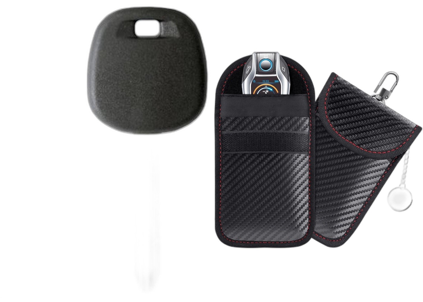 Transponder Key 2005 Toyota Avalon TOY44D 4D-67 Dot Chip MPN: 89785-08020 w/Case