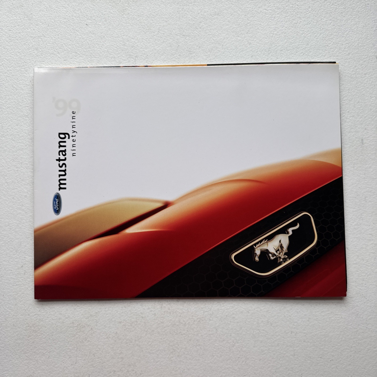 Vintage 1999 Ford Mustang Sales Dealer Catalog/Poster
