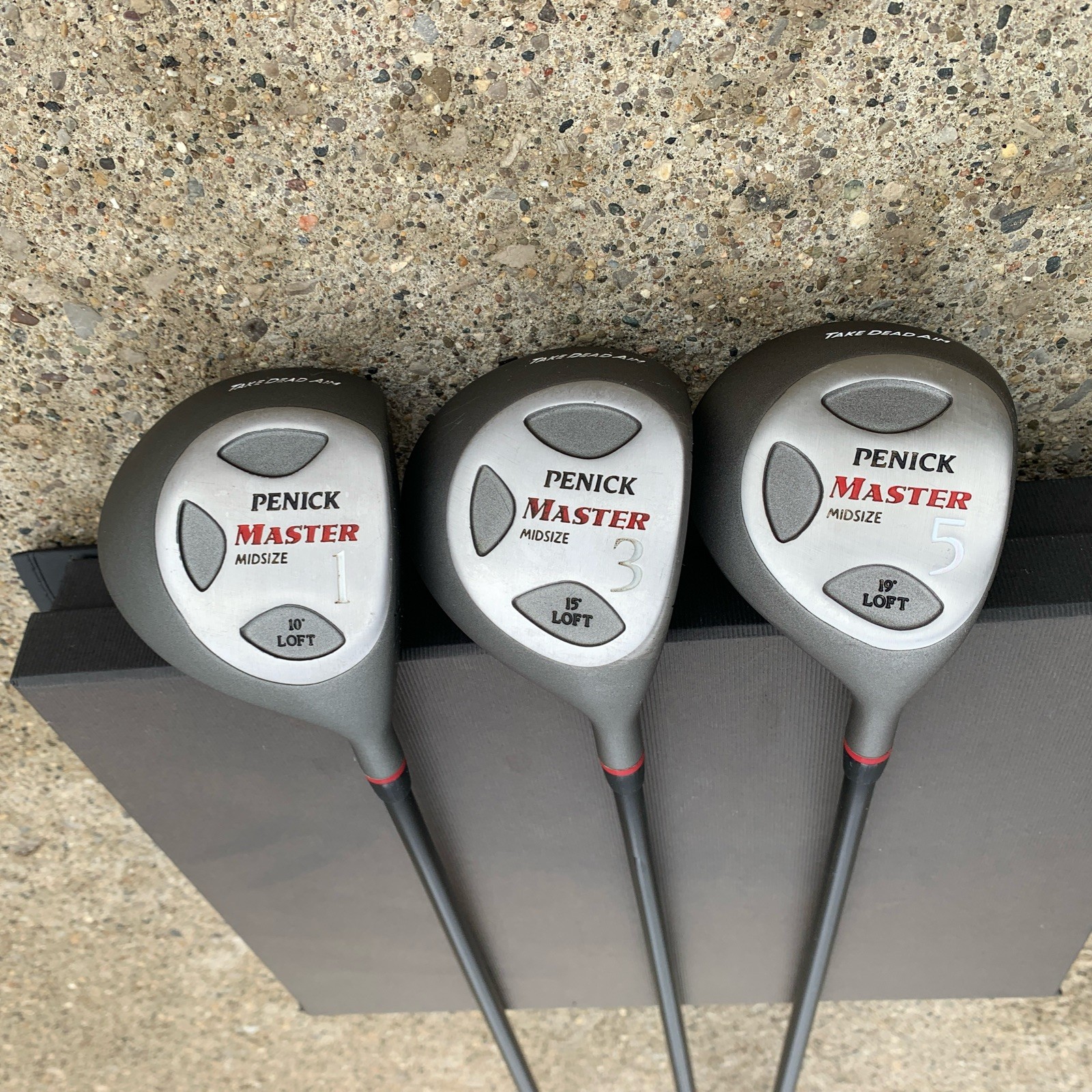 Harvey Penick Wood Set 1 3 5 Midsize Graphite Shaft Firm Flex Right-Handed