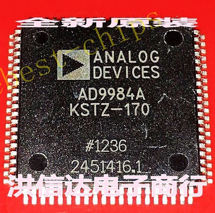 1PCS AD9984AKSTZ-170 IC DISPLAY 10BIT 170MSPS 80LQFP AD9984 9984 AD9984A 9984A A