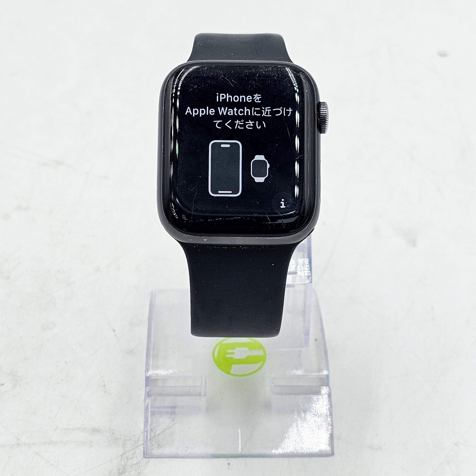 Unlocked Apple Watch Series 5 44MM Space Gray Aluminum Black Band MWW12LL/A