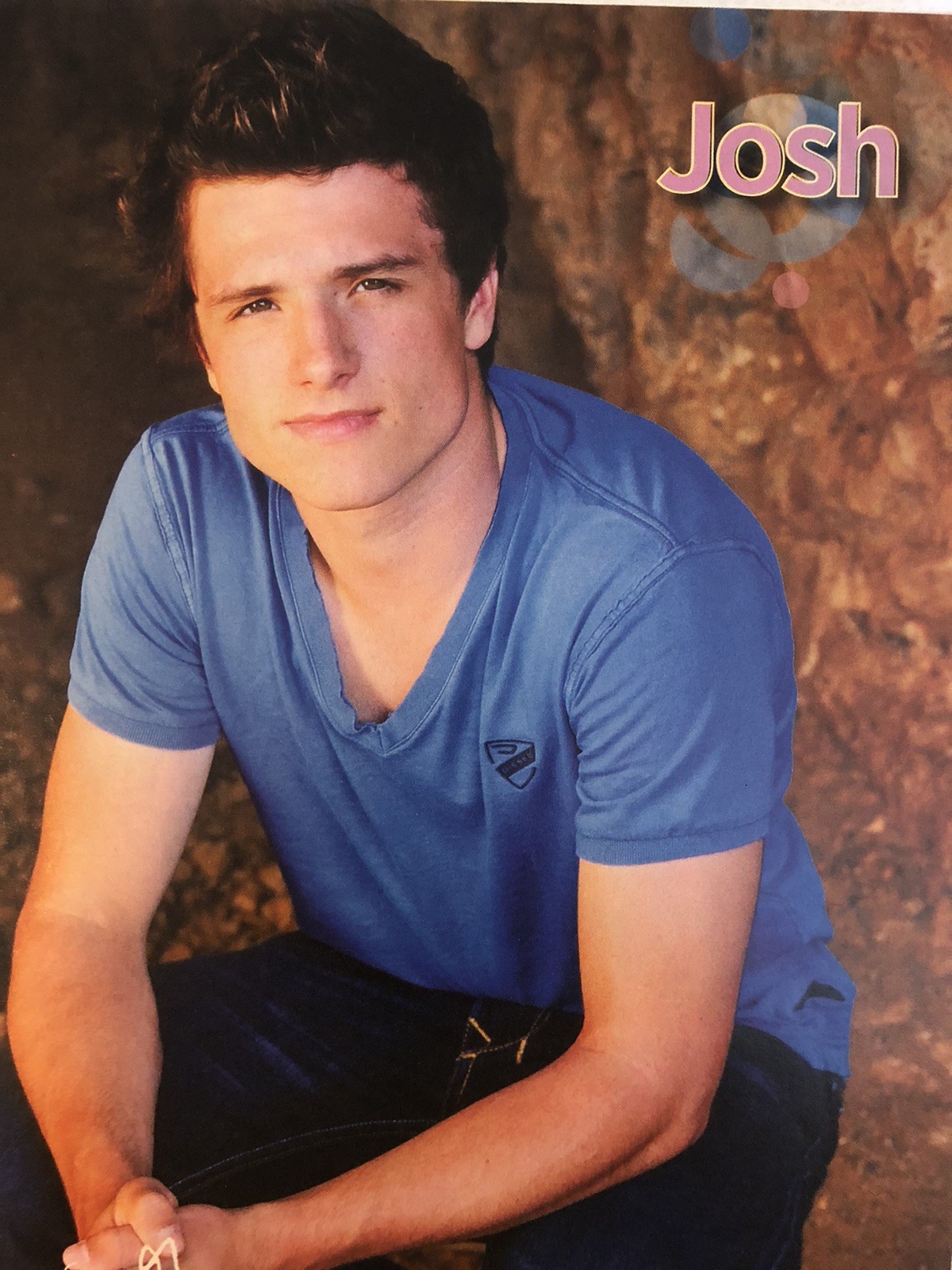 Josh Hutcherson Magazine Pinup Picture Ephemera