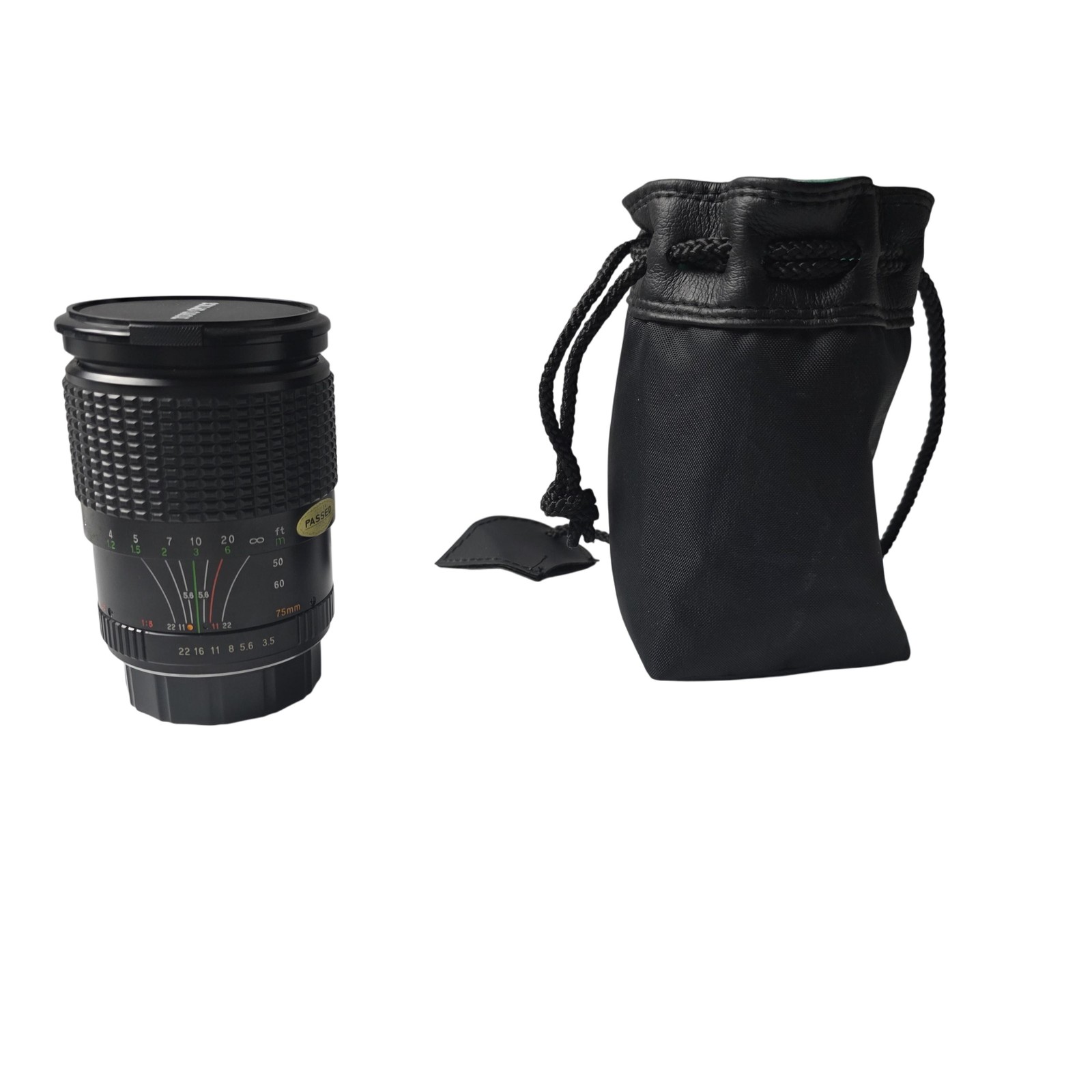 Vintage TOU Five Star 28-75mm f3.5-4.5 Macro Zoom Lens PK Mount Japan w/ Case