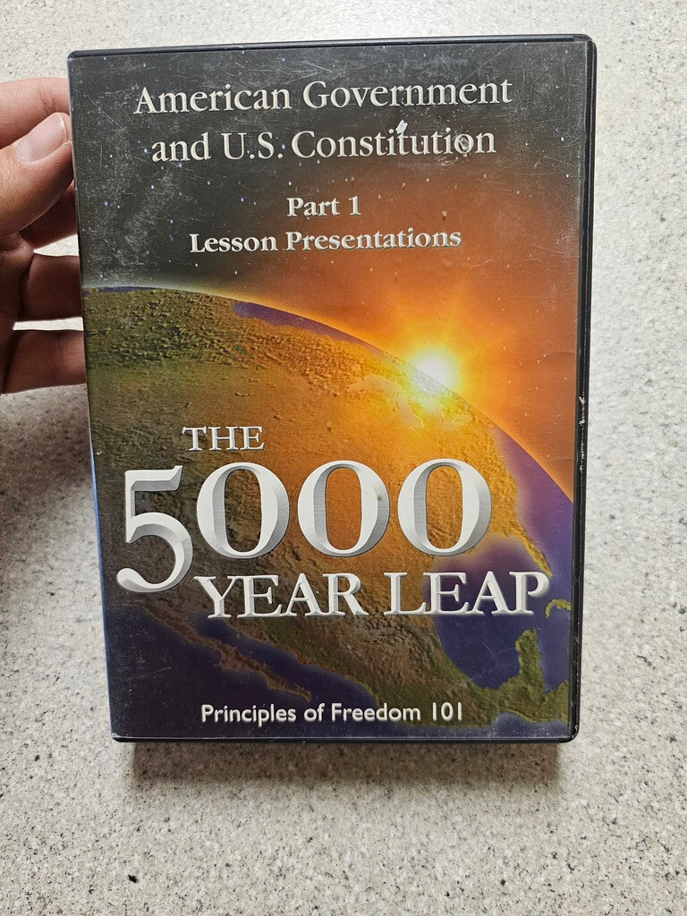 The 5000 Year Leap, 6 CD Set AMERICAN GOVERNMENT AND US CONSTITUTION EDITION.