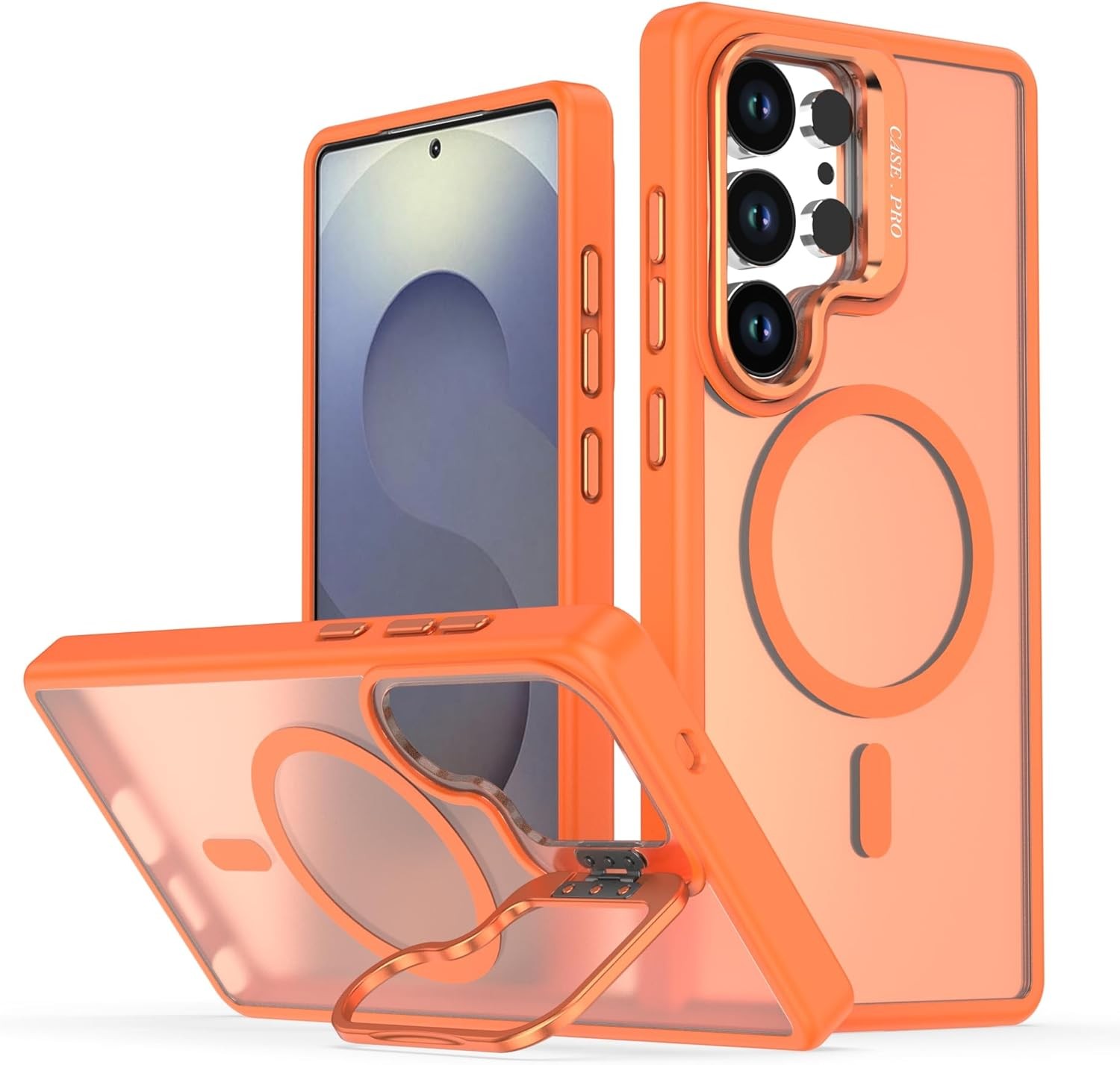 Magnetic Case for Samsung Galaxy Ultra Slim Translucent Clear Cover