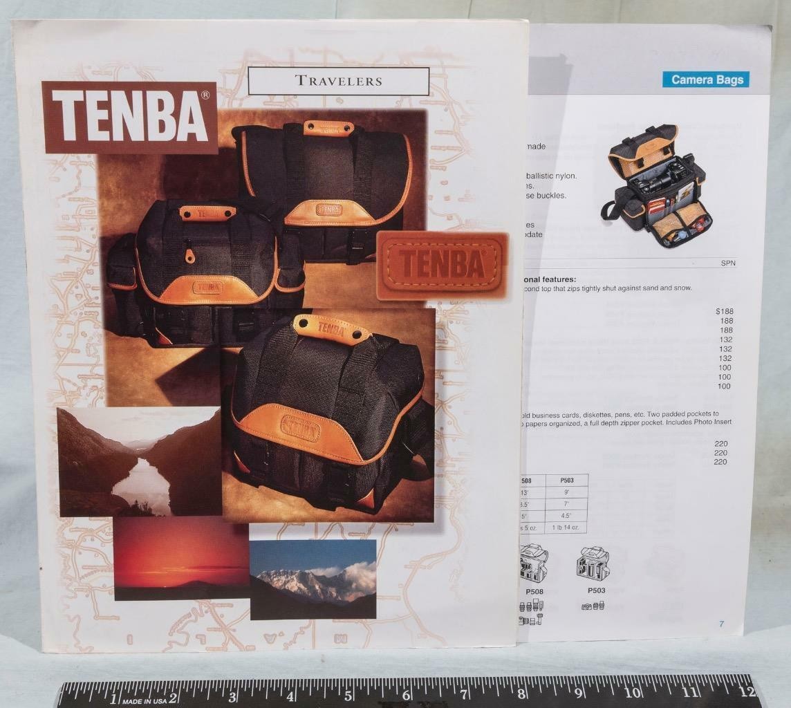 Tenba Camera Bags Catalog 