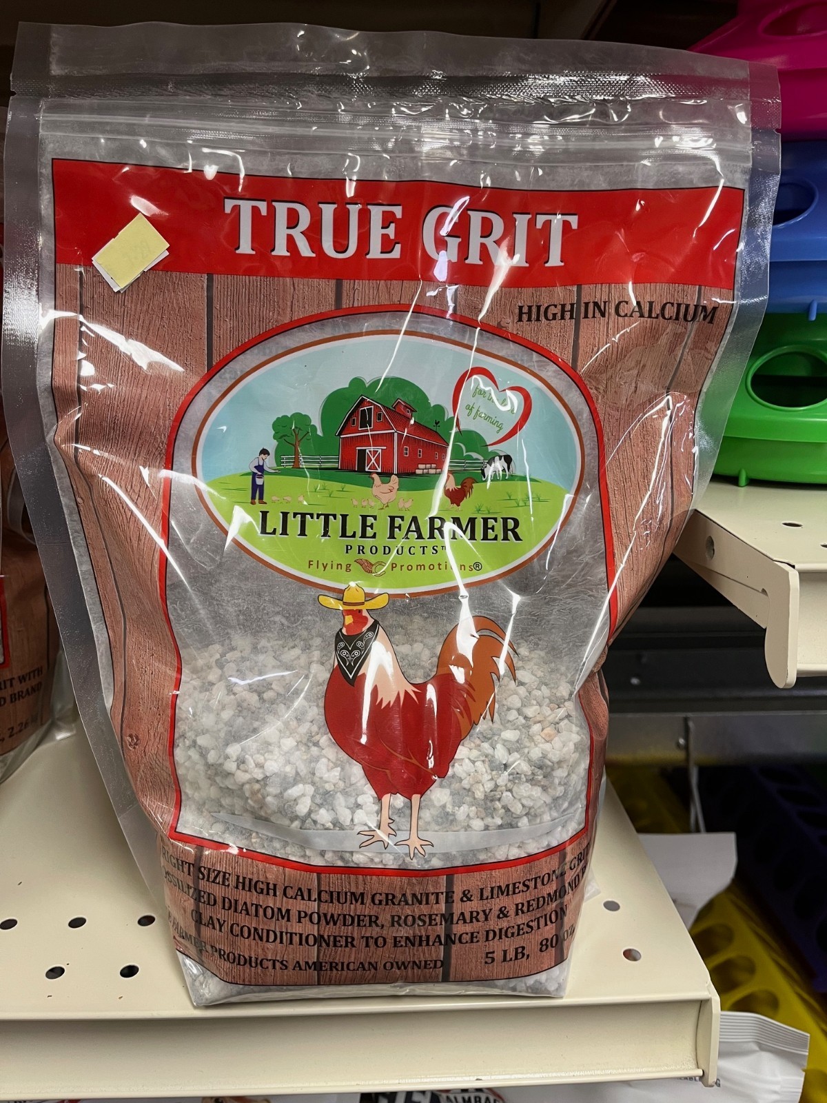 5 lbs Little Farmer Products True Grit High Calcium Granite & Limestone Grit