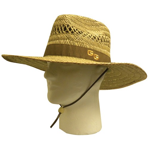 Glacier Glove Sonora Straw Hat Tan Brown LG/XL
