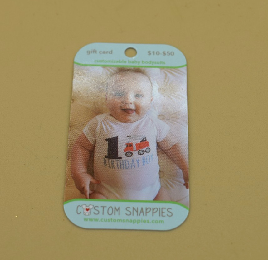 $50 Custom Snappies Gift Card - CustomSnappies.com