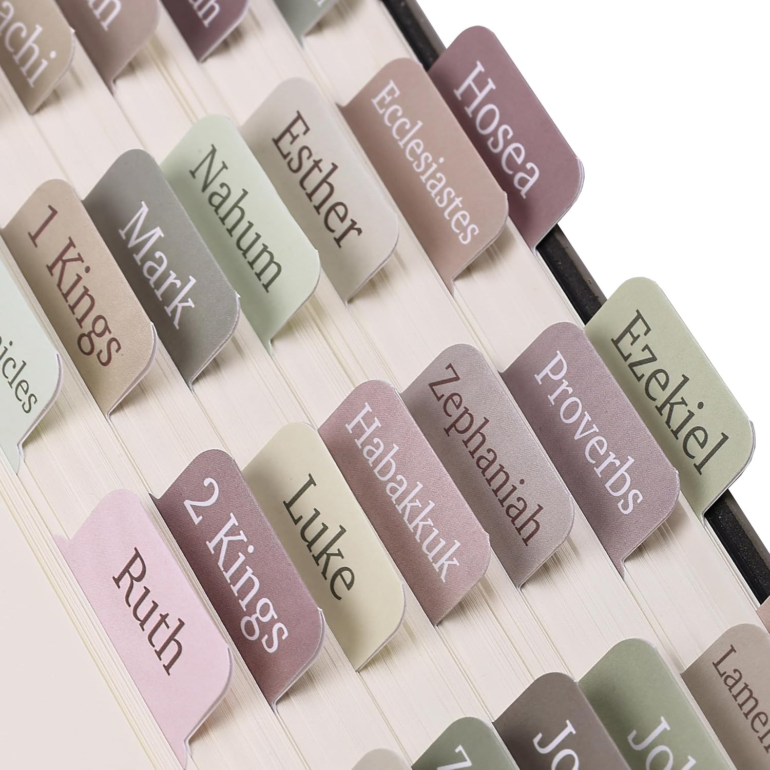 - Bible Tabs, 75 Tabs, Laminated Bible Tabs for Women and Men, Bible Tabs for St