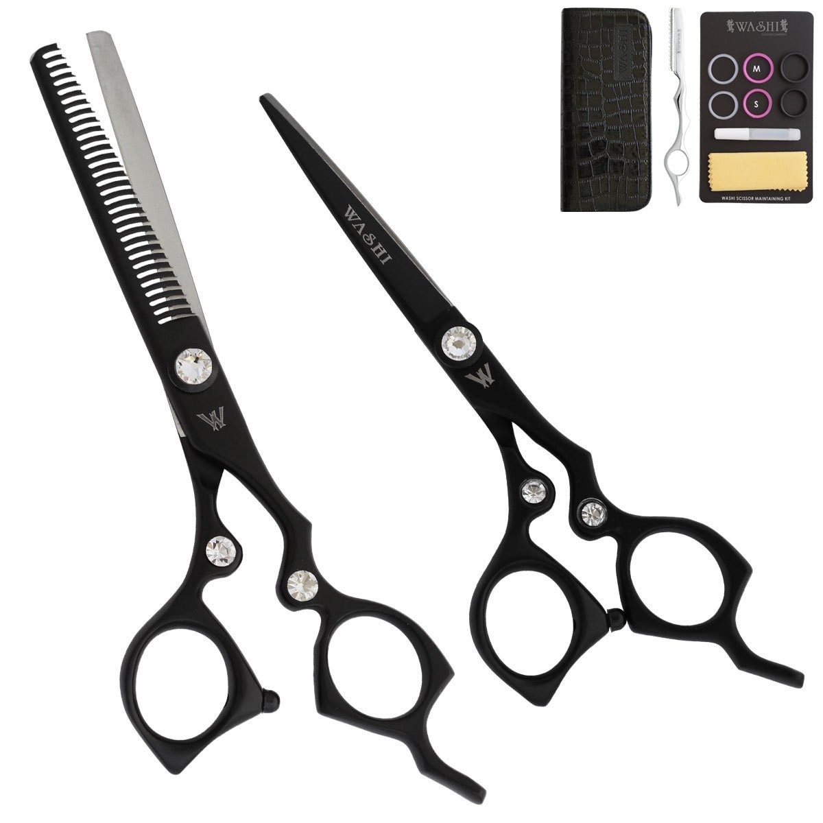 New Washi Shears Professional Diamond Ice Set In Size 5.5