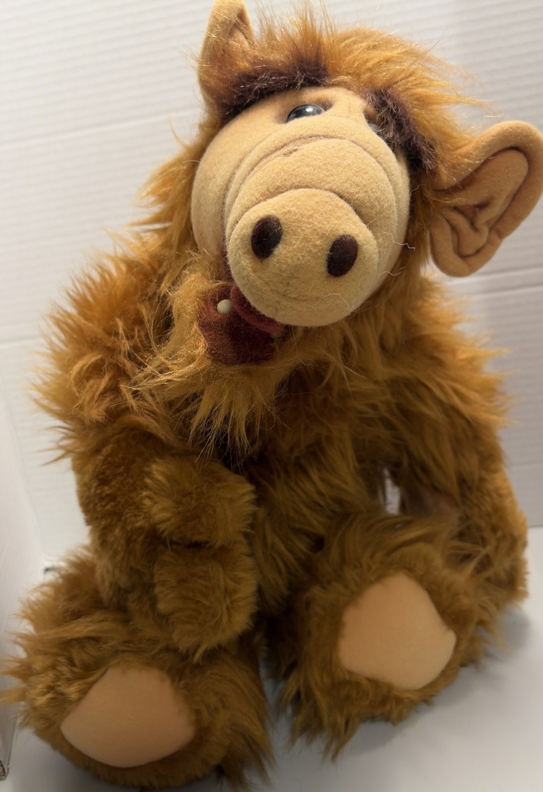 Vintage ALF 18" Alien Life Form Plush Doll 1986 Coleco Stuffy